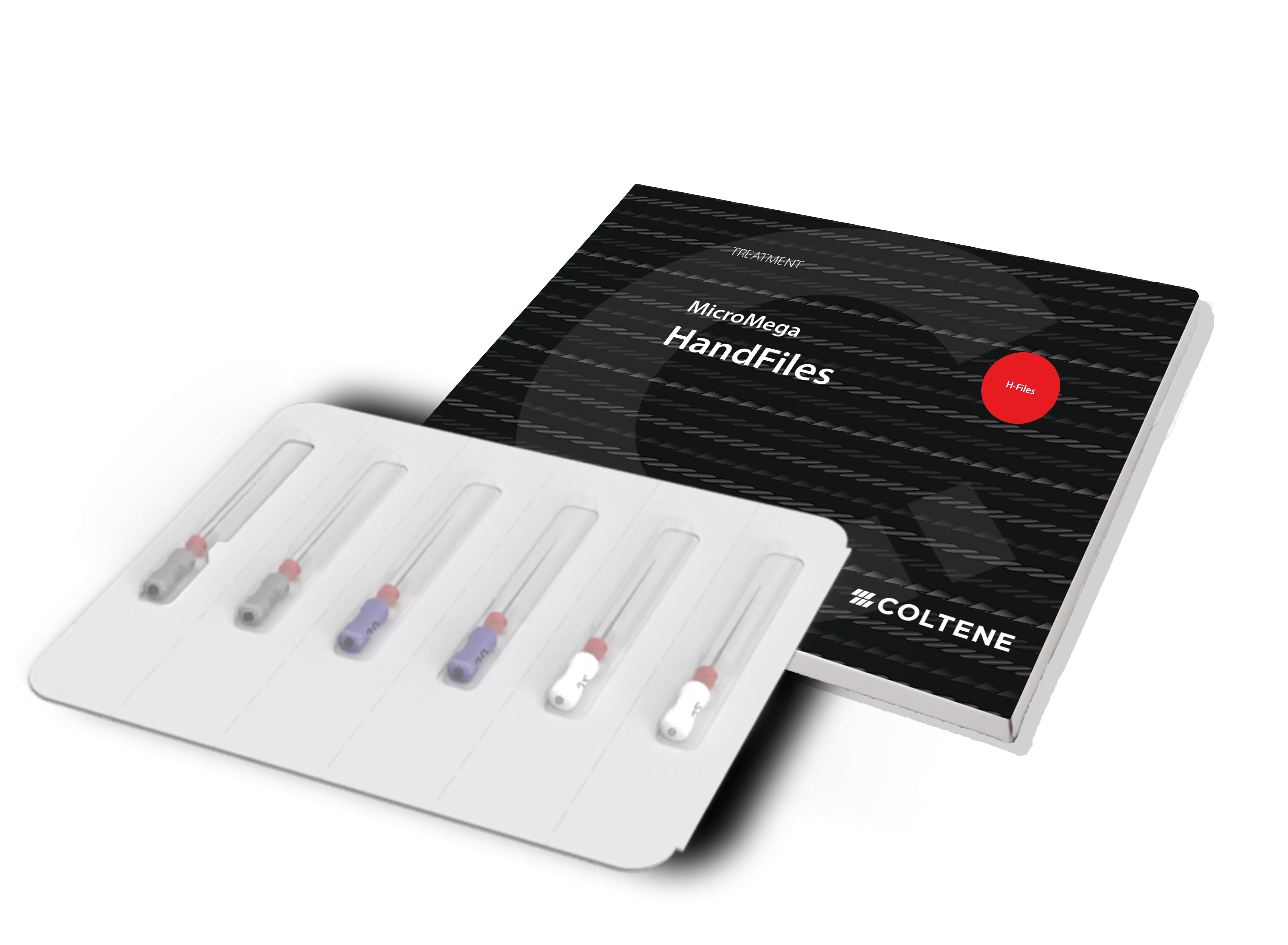 Blister of sterile endodontic manual files