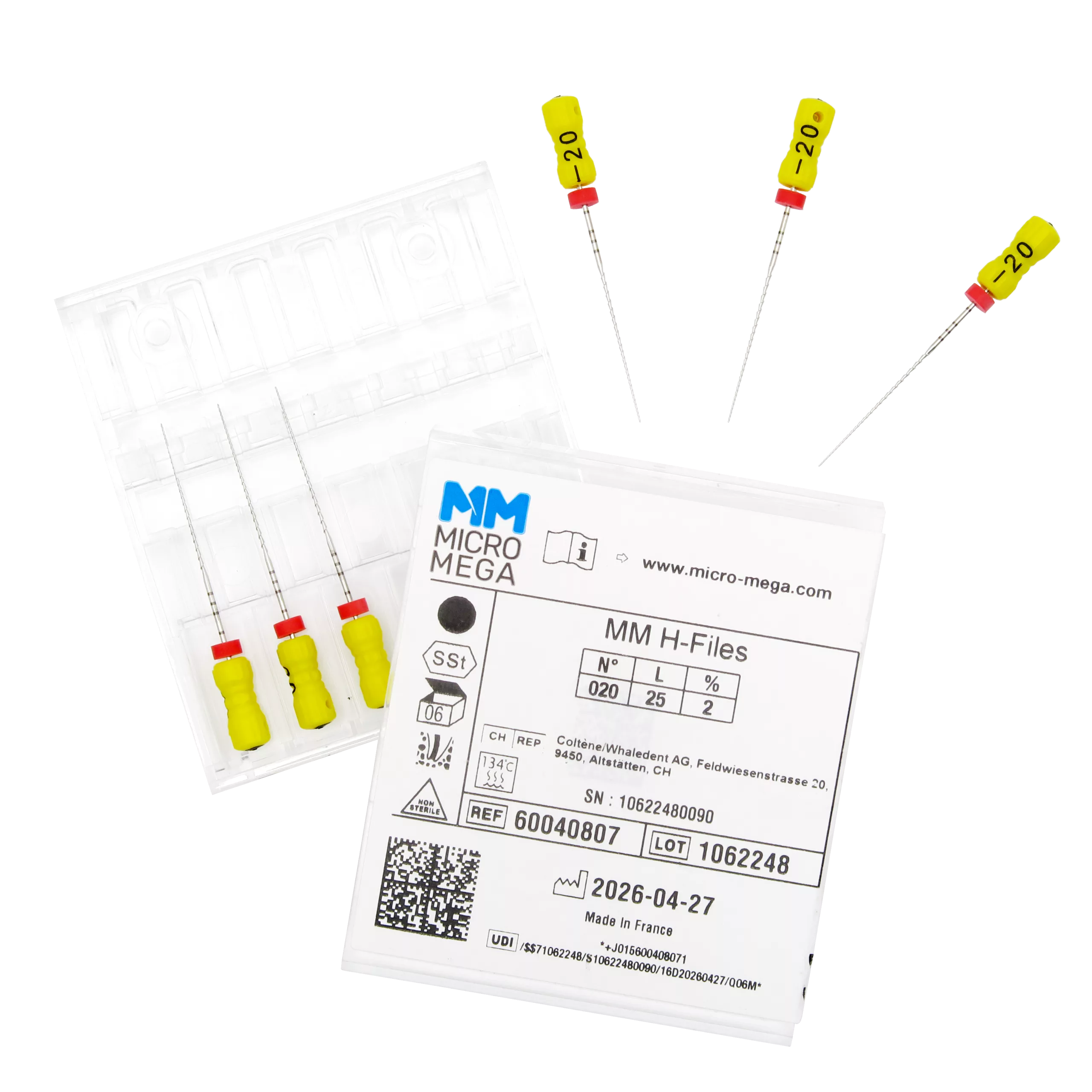 Image MM H-Files non-sterile MicroMega
